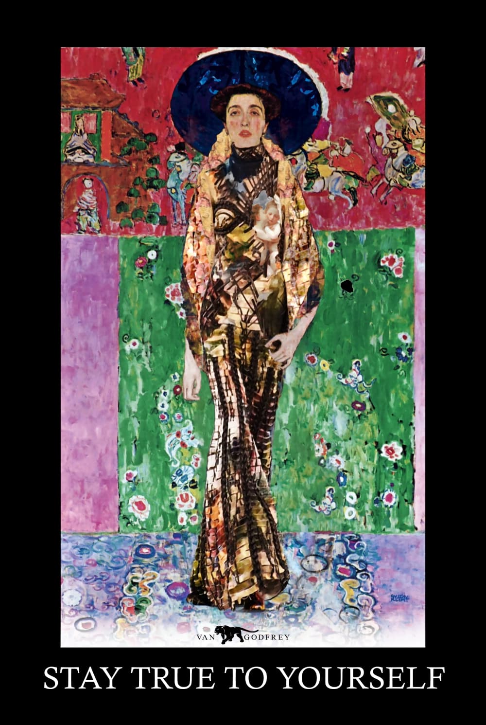 VAN GODFREY Design: Neuinterpretation von Gustav Klimts „Bloch-Bauer II“